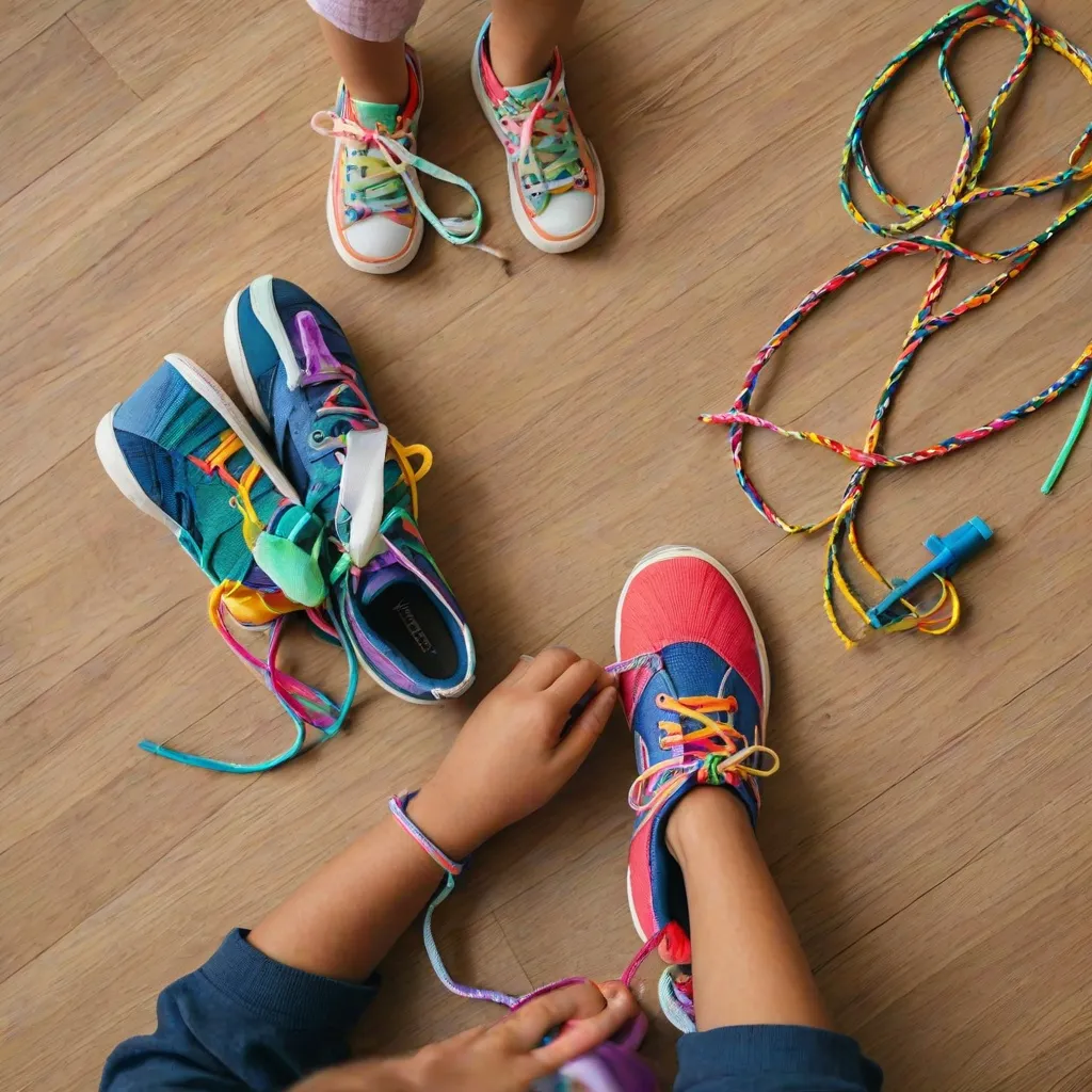 Jak nauczyć dziecko wiązać buty?