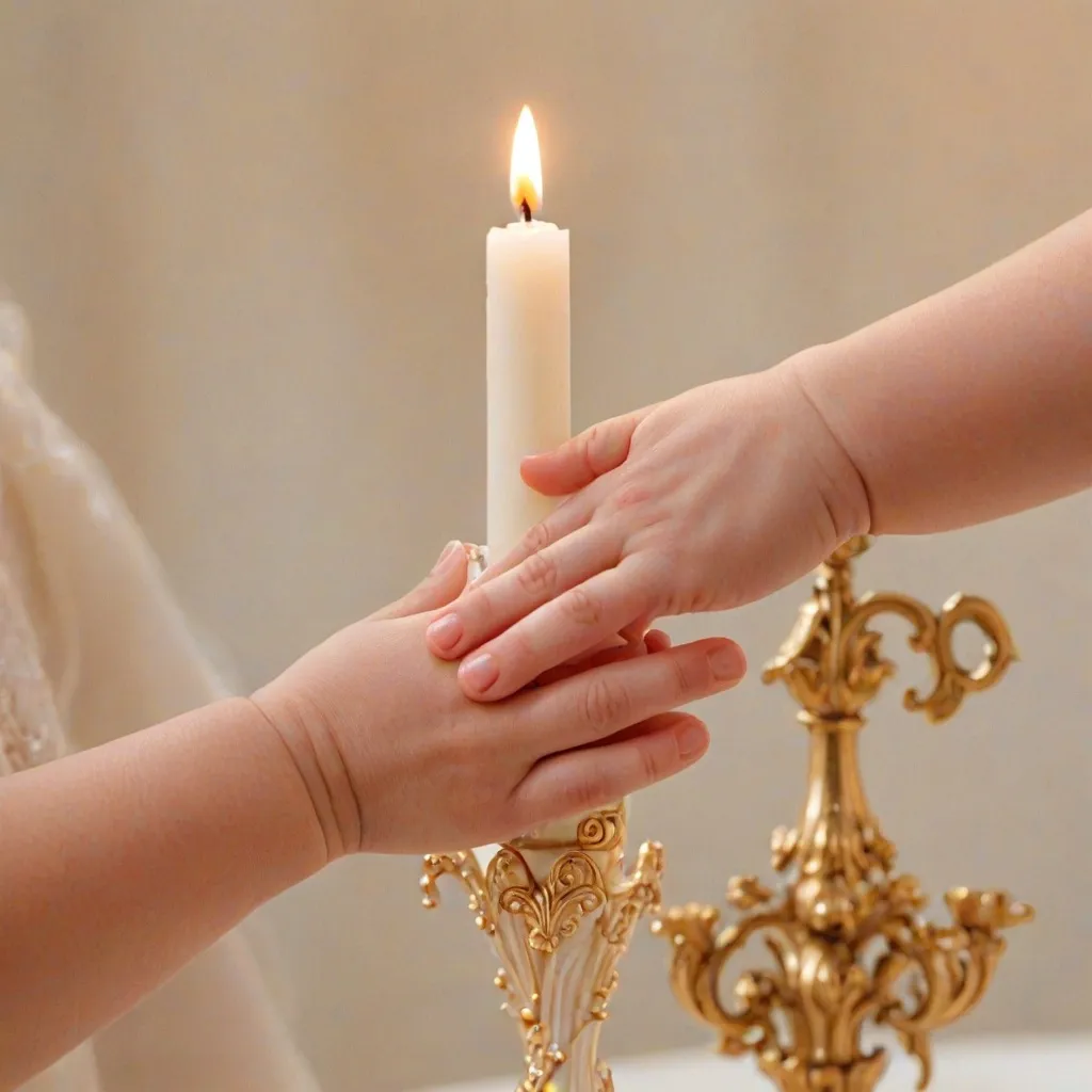 Kto trzyma niemowlę podczas chrztu?