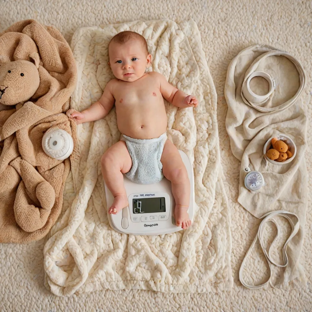 Ile waży roczne niemowlę?