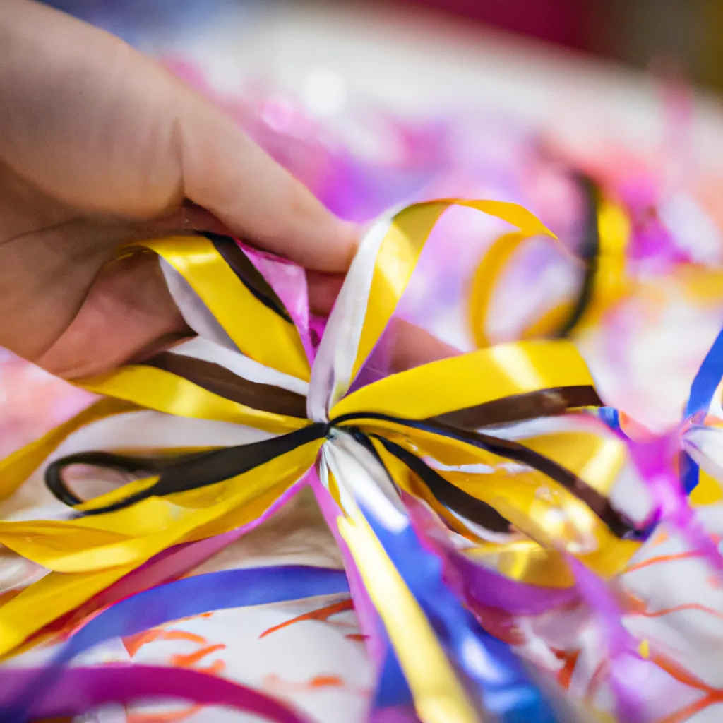 Jak zrobić kokardę ze wstążki?