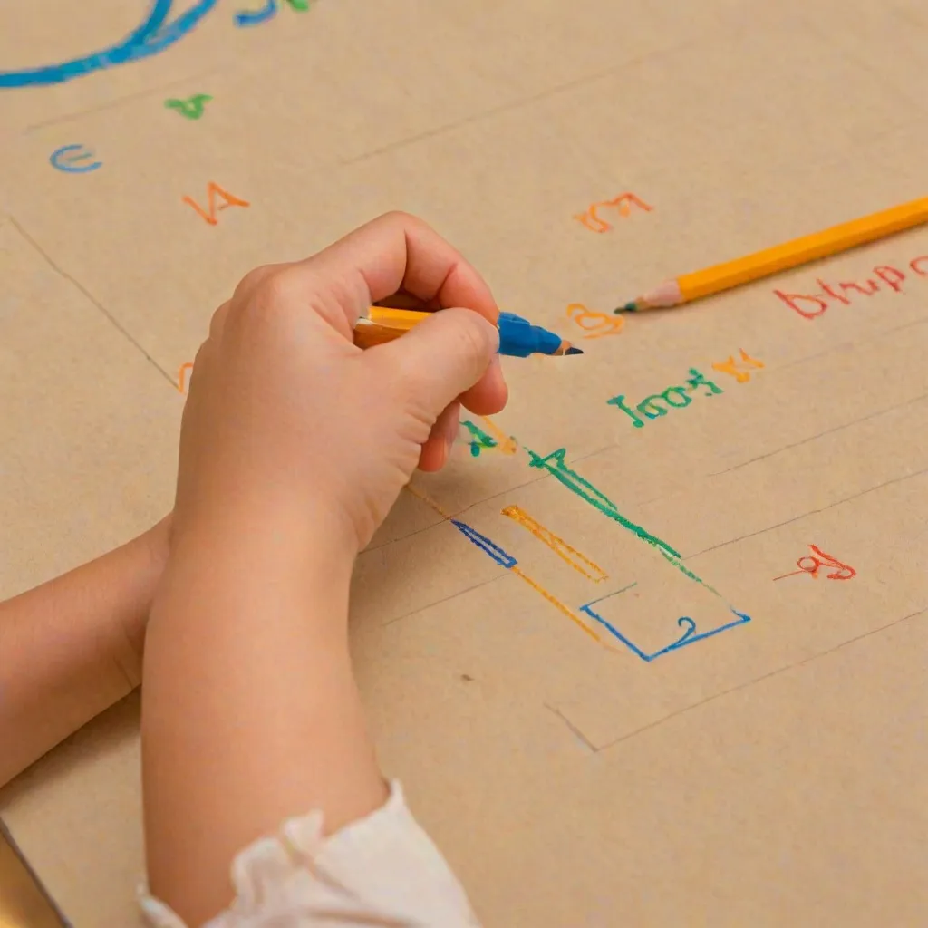 Jak nauczyć dziecko pisać pierwsze litery i słowa?